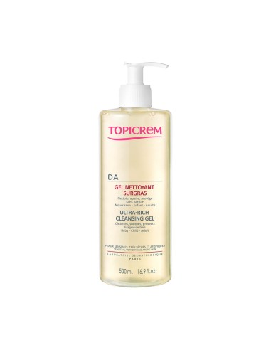 Topicrem DA Ultra-Rich Cleansing Gel 500ml