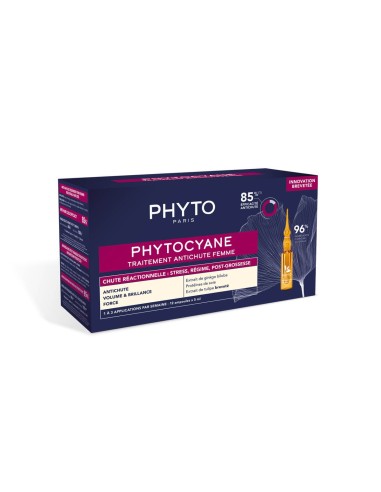 Phytocyane Trattamento Caduta Temporanea Donna 12x5ml