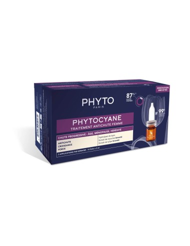 Phytocyane Trattamento Anticaduta Progressiva Donna 12x5ml