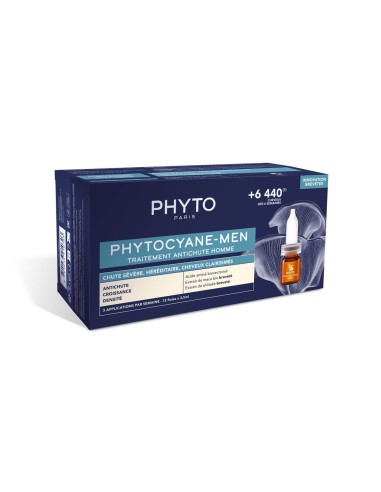 Phyto Phytocyane Trattamento Anticaduta Uomo 12x3,5ml