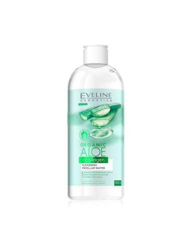 Eveline Cosmetics Organic Aloe and Collagen Acqua Micellare 400ml