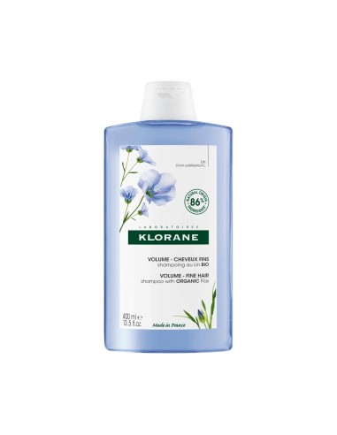 Klorane Shampoo con Lino BIO 400ml