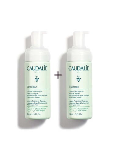 Caudalie Duo Vinoclean Schiuma Detergente 150ml