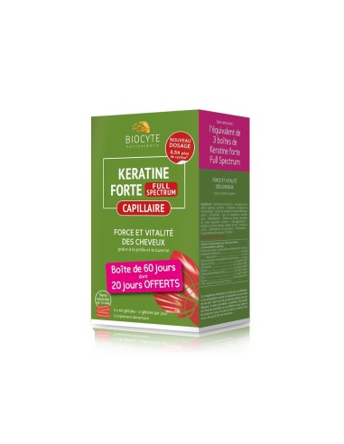 Biocyte Keratine Forte Full Spectrum 3x40 capsule