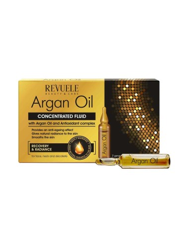 Revuele Ampoules Argan Oil Concentrated Fluid 7x2ml