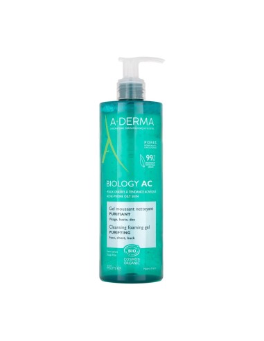 A-Derma Biology AC Gel Detergente Schiumogeno 400ml