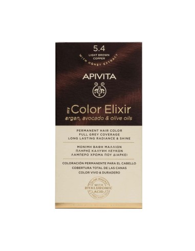 Apivita My Color Elixir 5.4 Castano Chiaro Ramato