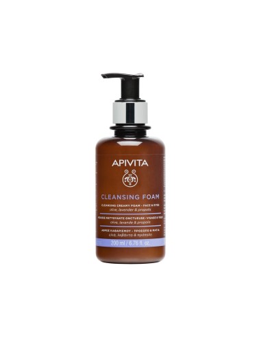 Apivita Cleansing Creamy Foam 200 ml