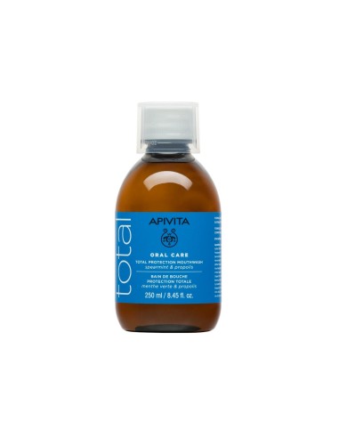 Apivita Oral Care Total Protection Mouthwash 250ml