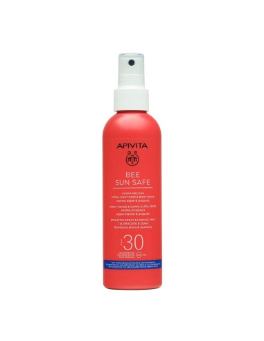 Apivita Bee Sun Safe Hydra Melting Ultra-Light Face and Body Spray SPF30 200ml