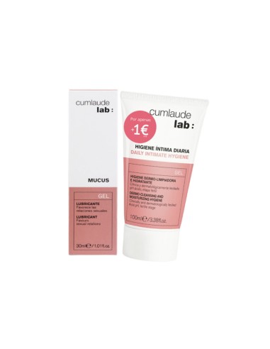 Cumlaude Lab: Pack Mucus Gel 30ml and Daily Intimate Hygiene 100ml