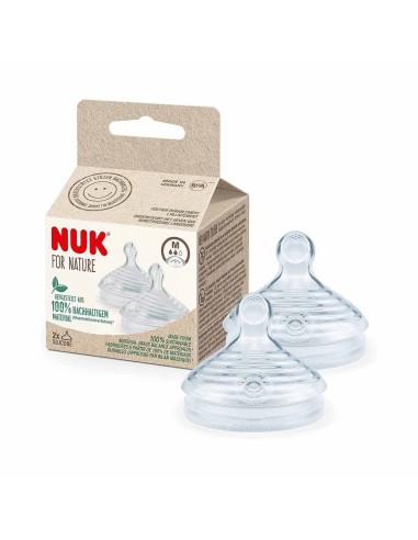 Nuk For Nature Teat M 2 Units