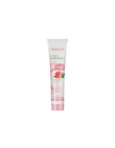 Herbacin Wellness Hand Cream Wild Rose Tubo 75 ml