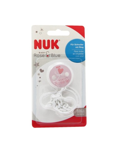 Nuk Baby Rose Catena di ciuccio