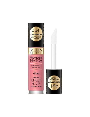 Eveline Wonder Match 4in1 Cheek and Lip 02 4,5ml