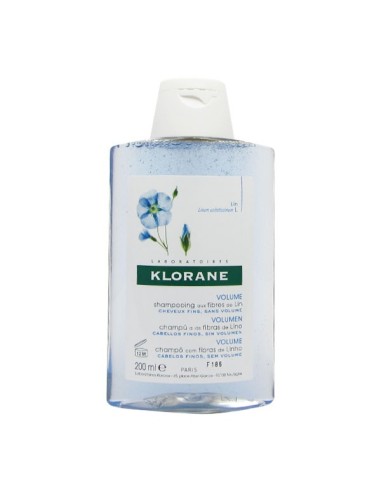 Klorane Shampoo fibre di lino Capelli fini 200ml