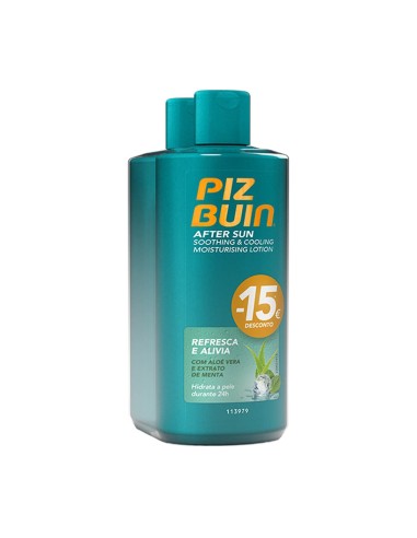 Piz Buin Duo Latte Doposole Rinifrescante e Lenitivo 200ml