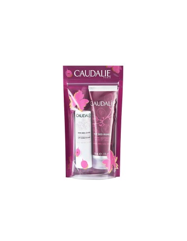 Caudalie Duo Pack Lip Stick Labial 4.5g + Crema mani e unghie 30ml Thé de Vignes