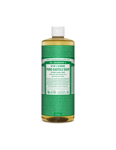 Sapone liquido alla mandorla biologico Dr. Bronners 945ml