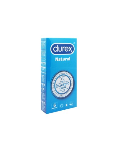 Durex Natural Plus Preservativi 6 Unità
