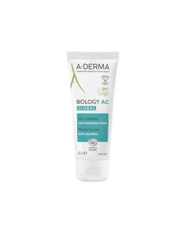 A-Derma Biology AC Trattamento Globale Anti-Imperfezioni Opacizzante 40ml