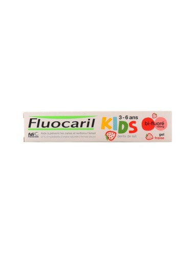 Fluocaril Kids Dentifricio Fragola 0-6 anni 50ml