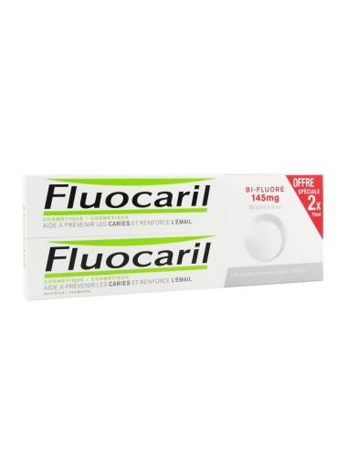 Fluocaril Bi-Fluoré 145mg Duo Dentifricio Sbiancante 75ml