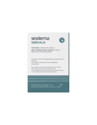 Sesderma Sebovalis Capelli 60 Caps