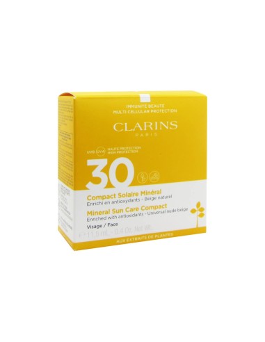 Clarins Compact Solaire Mineral SPF30 - Beige naturale 11,5 ML