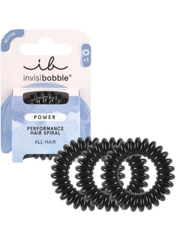 Invisibobble Power Elastico per Capelli True Black