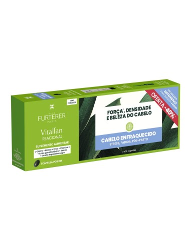 René Furterer Trio Vitalfan Reacional Integratore Anticaduta 30 capsule