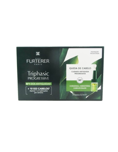 René Furterer Triphasic Progressive Anti-Caduta di Capelli 8 Unità