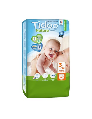 Tidoo Pannolini 3M (4-9Kg) 27 unità