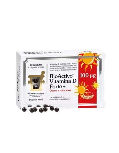 BioActivo Vitamina D Forte 80 Capsule