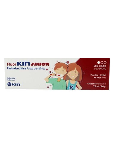 Kin Fluoride Junior Dentifricio Sapore di Cola 75ml