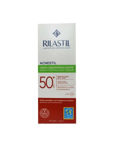 Rilastil Acnestil Crema Sebo-Normalizzante SPF50 40ml