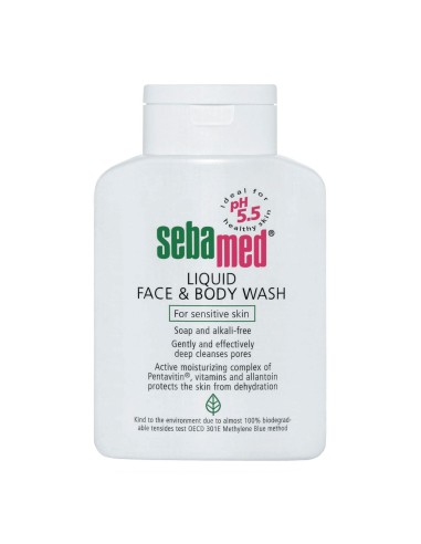 Sebamed Liquid Face e Body Wash 200ml