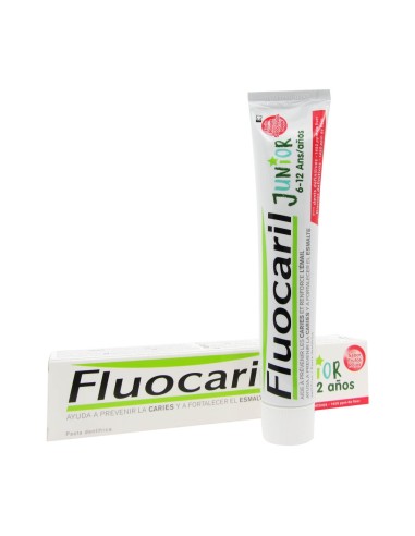 Fluocaril Junior Dentifricio Frutti Rossi 6 -12 anni 75ml