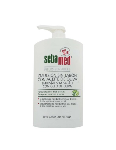 Sebamed Emulsione Senza Sapone con Olio di Oliva 1000ml