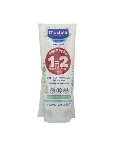 Mustela Pack 2 in 1 Capelli e Corpo 2x200ml