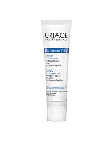 Uriage Bariéderm Cica-Crema Riparatrice con Cu-Zn 100ml