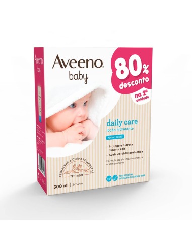 Aveeno Duo Baby Daily Care Crema Idratante 150ml