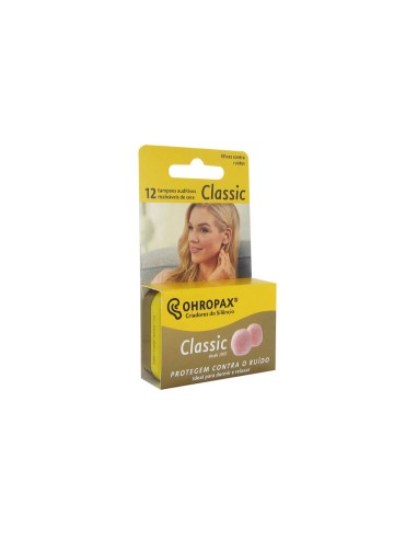 Ohropax Classic Wax Earplugs 12 unità