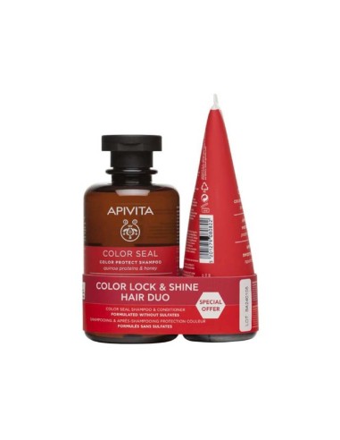 Apivita Color Lock and Shine Hair Duo