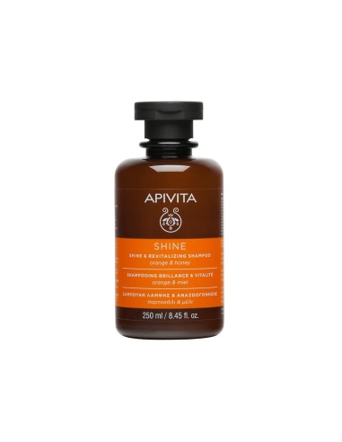 Apivita Shine and Revitalizing Shampoo 250ml