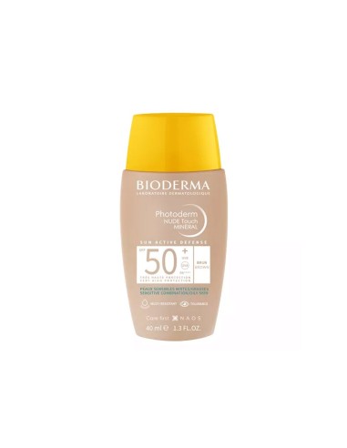 Bioderma Photoderm Nude Touch Mineral SPF50 Bruna 40ml