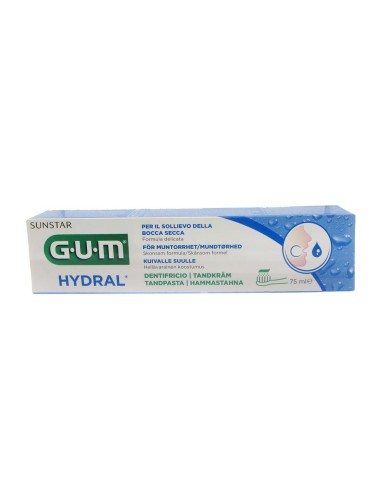 Gum Hydral Dry Mouth Dentifricio 75ml