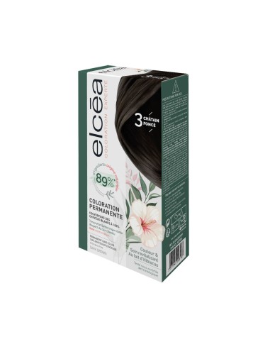 Elcéa Coloration Expert permanente colorazione 3 marrone scuro