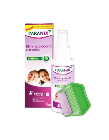 Paranix Spray Rimuovi Pidocchi con Pettine 100ml