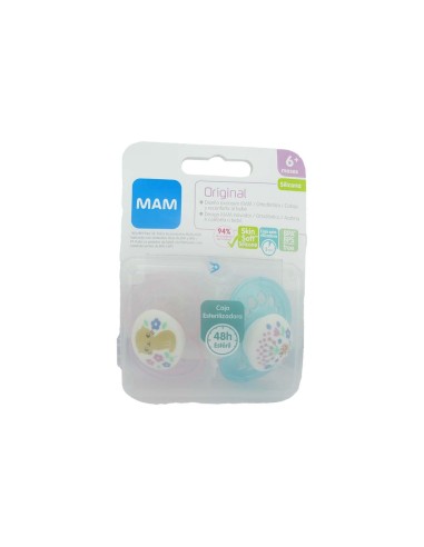 Mam Start Succhietto in Silicone 0-2m Rosa 2 Unità